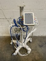 NEWMAN MEDICAL CUFFLINK8 ABI TESTER ON ROLLING STAND