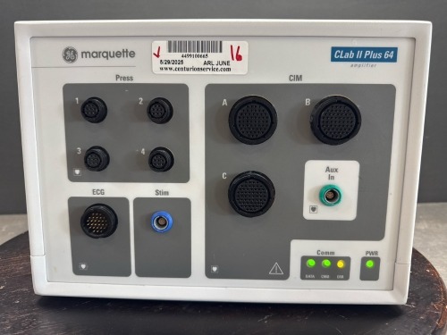 GE MARQUETTE CLAB 2 PLUS 64 64 CHANNEL EEG AMPLIFIER