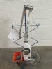 SMITH & NEPHEW SPIDER 2 LIMB POSITIONER WITH FOOTSWITCH ON ROLLING STAND