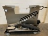 MIZUHO OSI ORTHOPEDIC INSTRUMENT CART W/ASSORTED PATIENT POSITIONING TOOLS - 2