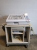 STERIS SYSTEM 1E LIQUID CHEMICAL STERILANT PROCESSING SYSTEM ON ROLLING STAND