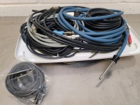LOT OF ASSORTED CABLES