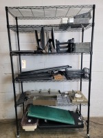 LOT OF MISCELLANEOUS ITEMS NO RACK