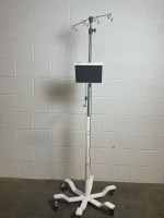 AMBU PATIENT MONITOR ON ROLLING STAND