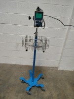CODMAN ICP EXPRESS PATIENT MONITOR ON ROLLING STAND