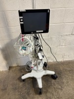 EDWARD LIFESCIENCES ADVANTECH UTC-W10BO PATIENT MONITOR ON ROLLING STAND
