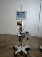 EDWARDS LIFESCIENCES EV1000 PATIENT MONITOR TO INCLUDE DATABOX ON ROLLING STAND