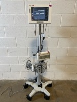 EDWARD LIFESCIENCES EV1000 PATIENT MONITOR TO INCLUDE DATABOX ON ROLLING STAND