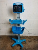GE VC100 DINAMAP PATIENT MONITOR ON ROLLING STAND