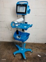 GE VC100 DINAMAP PATIENT MONITOR ON ROLLING STAND