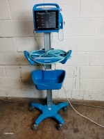 GE VC100 DINAMAP PATIENT MONITOR ON ROLLING STAND
