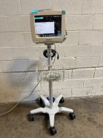 PHILIPS INTELLIVUE MP50 PATIENT MONITOR TO INCLUDE INTELLIVUE X2 ON ROLLING STAND