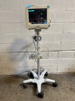 PHILIPS INTELLIVUE MP50 PATIENT MONITOR TO INCLUDE INTELLIVUE X2 ON ROLLING STAND