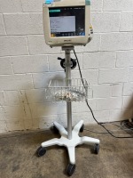 PHILIPS INTELLIVUE MP50 PATIENT MONITOR TO INCLUDE INTELLIVUE X2 ON ROLLING STAND