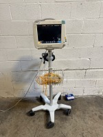 PHILIPS INTELLIVUE MP50 PATIENT MONITOR TO INCLUDE INTELLIVUE X2 ON ROLLING STAND