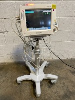 PHILIPS MP30 INTELLIVUE PATIENT MONITOR ON ROLLING STAND