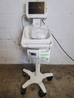 PHILIPS SURESIGNS VS3 PATIENT MONITOR ON ROLLING STAND