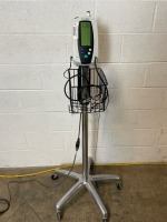 WELCH ALLYN 420 PATIENT MONITOR ON ROLLING STAND
