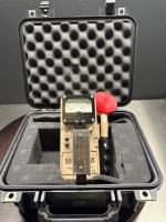 LUDLUM MEASUREMENTS 14C SURVEY METER W/ PANCAKE PROBE