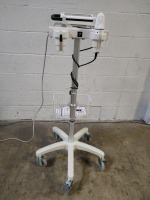 CUBESCAN BIOCON-750 ULTRASOUND MACHINE W/PROBE ON ROLLING STAND