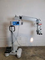 ZEISS STATIV S21/S5 SURGICAL MICROSCOPE W/OPMI MDO XY BINOCULARS, FOOT PEDAL
