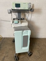 SENO RX ENCOR BIOPSY SYSTEM ON ROLLING STAND TO INCLUDE CONTROL MODULE CM3000 S#000577R W/2 FOOT SWITCH, VACUUM UNIT S#001046