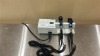 WELCH ALLYN 767 WALL TRANSFORMER W/ 2 HEADS (1-23810) GREY/BLUE LOCATED AT: LOCATED AT: 1 MEDICAL CENTER BLVD, CHESTER, PA 19013 - 7