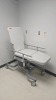 NUCLEAR ASSOCIATES 84-511 ULTRASOUND TABLE, MANUAL HEIGHT ADJUSTABLE LOCATED AT: LOCATED AT: 1 MEDICAL CENTER BLVD, CHESTER, PA 19013 G/ XRAY - 6