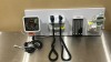 WELCH ALLYN GS 777 WALL TRANSFORMER W/ 2 HEADS (1-23810), SPHYGMOMANOMETER, PROBE DISPENSER, SURETEMP DIGITAL THERMOMETER W/ CRADLE ON WALLBOARD LOCATED AT: LOCATED AT: 1 MEDICAL CENTER BLVD, CHESTER, PA 19013 - 6