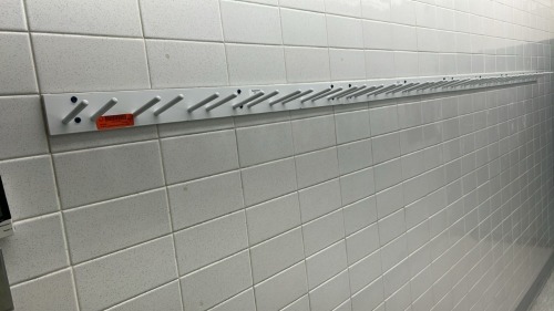 AADCO MEDICAL QTY. (4) X-RAY GARMENT RACKS, WALL-MOUNT LOCATED AT: LOCATED AT: 1 MEDICAL CENTER BLVD, CHESTER, PA 19013 4/OR 2