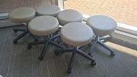 RITTER 272-001-232 EXAM STOOLS, QTY. (6), BEIGE LOCATED AT: LOCATED AT: 1 MEDICAL CENTER BLVD, CHESTER, PA 19013 CLARK AUDITORIUM