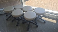 RITTER 272-001-232 EXAM STOOLS, QTY. (6), BEIGE LOCATED AT: LOCATED AT: 1 MEDICAL CENTER BLVD, CHESTER, PA 19013 CLARK AUDITORIUM