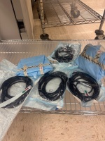 LOT OF STRYKER REMB POWER CORDS AND HALL HOSES