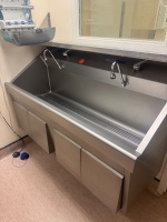 STERIS AMSCO FLEXMATIC DUAL BAY SCRUB STATION