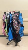 ROLLING X-RAY GARMENT RACK W/ ASSORTED GARMENTS LOCATED AT: LOCATED AT: 1 MEDICAL CENTER BLVD, CHESTER, PA 19013 4/OR 2