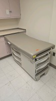 RITTER 204 EXAM TABLE, BEIGE TOP LOCATED AT: LOCATED AT: 1 MEDICAL CENTER BLVD, CHESTER, PA 19013 1/BURNWCUNIT