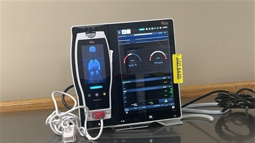 MASIMO ROOT MONITOR W/ RADICAL 7 PULSE OXIMETER LOCATED AT: LOCATED AT: 1 MEDICAL CENTER BLVD, CHESTER, PA 19013