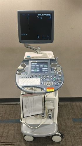 GENERAL ELECTRIC VOLUSON E8 ULTRASOUND WITH 4C-D, RAB4-8-D TRANSDUCER, SN: 005068, DOM: 11/2008 LOCATED AT: LOCATED AT: 1 MEDICAL CENTER BLVD, CHESTER, PA 19013