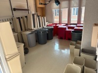 GARBAGE CANS LOCATED AT: LOCATED AT: 1 MEDICAL CENTER BLVD, CHESTER, PA 19013 G/ED RM 13