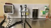 WELCH ALLYN 777 WALL TRANNFORMER W/ HEADS (23810 OTTO), SPHYGMOMANOMETER, PROBE DISPENSER, SURETEMP DIGITAL THERMOMETER W/ CRADLE ON WALLBOARD LOCATED AT: LOCATED AT: 1 MEDICAL CENTER BLVD, CHESTER, PA 19013 1/PPE - 5