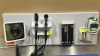 WELCH ALLYN GS 777 WALL TRANSFORMER W/ 2 HEADS (1-23810), SPHYGMOMANOMETER, PROBE DISPENSER, SURETEMP DIGITAL THERMOMETER W/ CRADLE ON WALLBOARD LOCATED AT: LOCATED AT: 1 MEDICAL CENTER BLVD, CHESTER, PA 19013 - 4