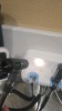WELCH ALLYN GS 777 WALL TRANSFORMER W/ 2 HEADS (1-23810), SPHYGMOMANOMETER, PROBE DISPENSER, SURETEMP DIGITAL THERMOMETER W/ CRADLE ON WALLBOARD LOCATED AT: LOCATED AT: 1 MEDICAL CENTER BLVD, CHESTER, PA 19013 - 4