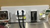 WELCH ALLYN GS 777 WALL TRANSFORMER W/ 2 HEADS (1-23810), SPHYGMOMANOMETER, PROBE DISPENSER, SURETEMP DIGITAL THERMOMETER W/ CRADLE ON WALLBOARD LOCATED AT: LOCATED AT: 1 MEDICAL CENTER BLVD, CHESTER, PA 19013 - 4