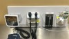 WELCH ALLYN GS 777 WALL TRANSFORMER W/ 2 HEADS (1-23810), SPHYGMOMANOMETER, PROBE DISPENSER, SURETEMP DIGITAL THERMOMETER W/ CRADLE ON WALLBOARD LOCATED AT: LOCATED AT: 1 MEDICAL CENTER BLVD, CHESTER, PA 19013 - 4