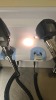 WELCH ALLYN 777 WALL TRANNFORMER W/ HEADS, SPHYGMOMANOMETER, PROBE DISPENSER, SURETEMP DIGITAL THERMOMETER W/ CRADLE ON WALLBOARD LOCATED AT: LOCATED AT: 1 MEDICAL CENTER BLVD, CHESTER, PA 19013 1/PPE - 4