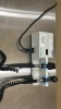 WELCH ALLYN 767 WALL TRANSFORMER W/ 2 HEADS (1-23810) GREY/BLUE LOCATED AT: LOCATED AT: 1 MEDICAL CENTER BLVD, CHESTER, PA 19013 - 4