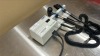 WELCH ALLYN 767 WALL TRANSFORMER W/ 2 HEADS (1-23810) GREY/BLUE LOCATED AT: LOCATED AT: 1 MEDICAL CENTER BLVD, CHESTER, PA 19013 - 4