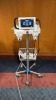 CUBESCAN BIOCON-750 BLADDER SCANNER ON ROLLING STAND LOCATED AT: LOCATED AT: 1 MEDICAL CENTER BLVD, CHESTER, PA 19013 1/1220 - 4