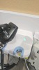 WELCH ALLYN GS 777 WALL TRANSFORMER W/ 2 HEADS (1-23810), SPHYGMOMANOMETER, PROBE DISPENSER, SURETEMP DIGITAL THERMOMETER W/ CRADLE ON WALLBOARD LOCATED AT: LOCATED AT: 1 MEDICAL CENTER BLVD, CHESTER, PA 19013 - 3
