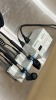 WELCH ALLYN 767 WALL TRANSFORMER W/ 2 HEADS (1-23810) GREY/BLUE LOCATED AT: LOCATED AT: 1 MEDICAL CENTER BLVD, CHESTER, PA 19013 - 3